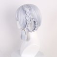 thumbnail image 3 of Peluca para cosplay Genshin Impact Kamisato Ayaka, pelo sintético, 30 cm, 3 of 3