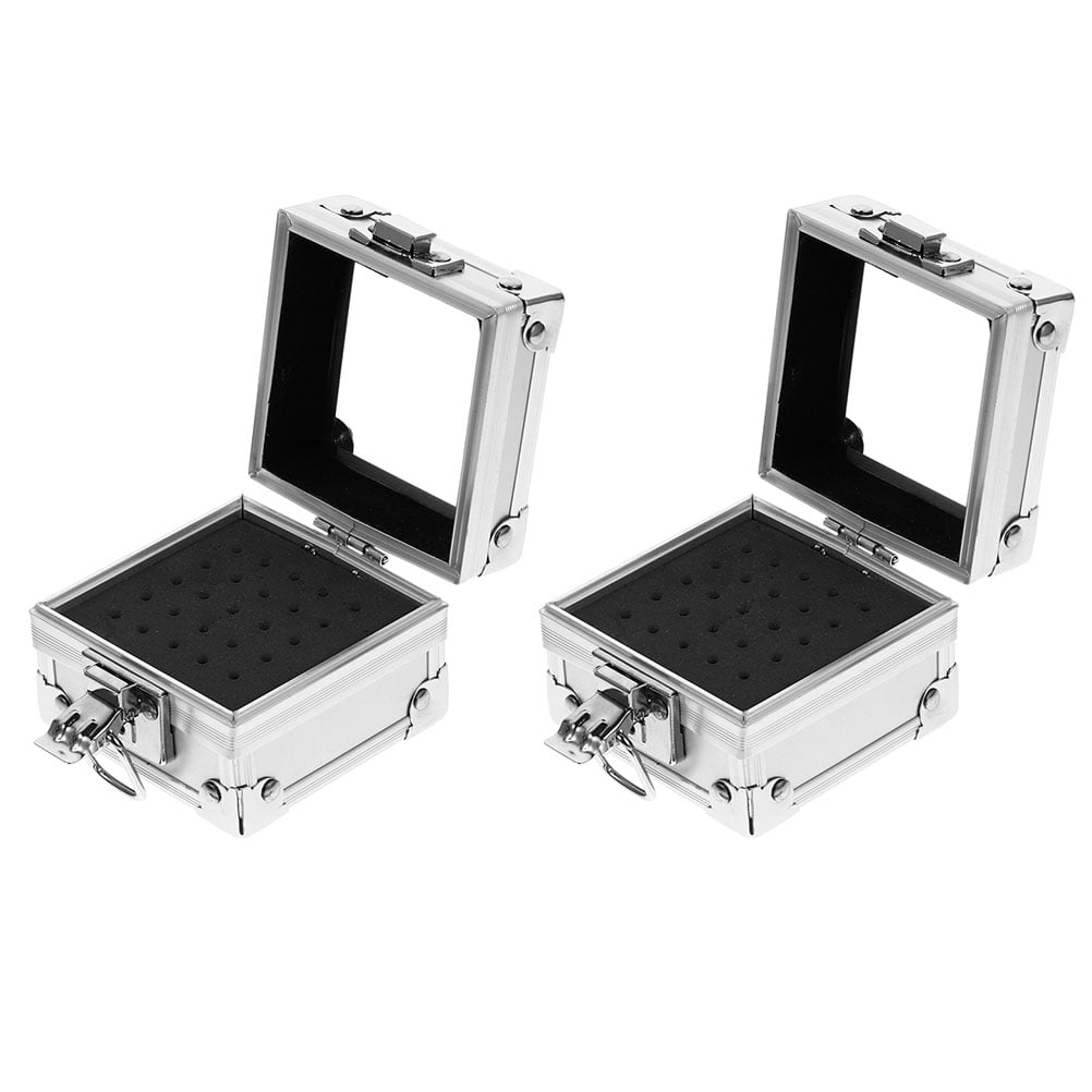 Frcolor Drill Nail Bit Holder Box Organizer Holdingsuitcase Container