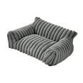 thumbnail image 4 of Sofá cama perfecl para gatos y perros Gris 61 x 45 x 25 cm, 4 of 8