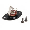 thumbnail image 3 of 2pcs Input Output Jack and Plate Oval Gold for Electric Guitar Socket Jackplate, 3 of 7