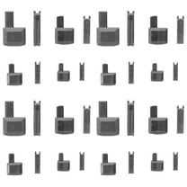 16 Sets Zipper Accessories Clothing Repairing Zipper Stops Clothes Repairing Kits