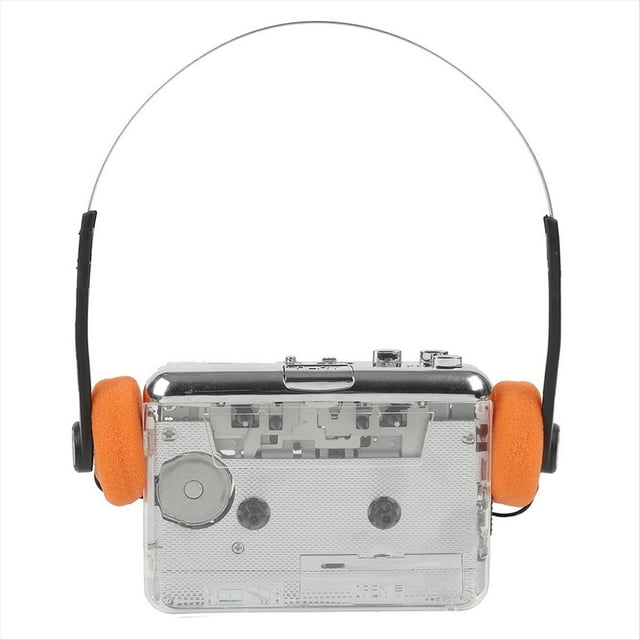 Reproductor de Casetes TON010B, Grabador de Cinta Portátil A MP3, Captura de Casetes USB Transparente A Formato MP3, Reproductor de Música de Cinta A