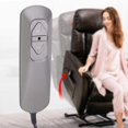 thumbnail image 4 of Contrôleur Manuel de Levage de Chaise, Interrupteur Tactile Électrique Fauteuil Inclinable Canapé Télécommande à 2 Boutons Interrupteur de Contrôle Manuel Interrupteur de Fauteuil Inclinable Électrique 5A, 4 of 7
