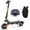 Upgraded model: 48V 18AH + LED upgrade, variant on 1200W Brushless Motor Adult Electric Scooter, 48V 18AH, 11-inch off-road Tires, Front and Rear Disc Brakes + Shock Absorbers, Foldable, with Cool LED Ambient Light and Display