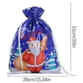 thumbnail image 3 of JeashCHAT New Christmas Gift Bag Drawstring Gift Bag Christmas Aluminum Foil Bag Christmas Gift Bag, 3 of 3
