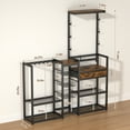 thumbnail image 6 of Large Gun Rack with Floor Rifle Racks Pistol Rack Drawers for Indoor Gun Displaying and Accessory Storage, 6 of 6