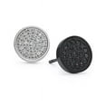 thumbnail image 1 of SUTTON BY RHONA SUTTON Men's Two-Tone 2-Pc. Set Cubic Zirconia Cluster Stud Earrings, 1 of 1