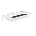 thumbnail image 2 of COOPHYA Desk Grommet Box White Abs 4Pcs With Dust Prevention For Office Work, 2 of 7