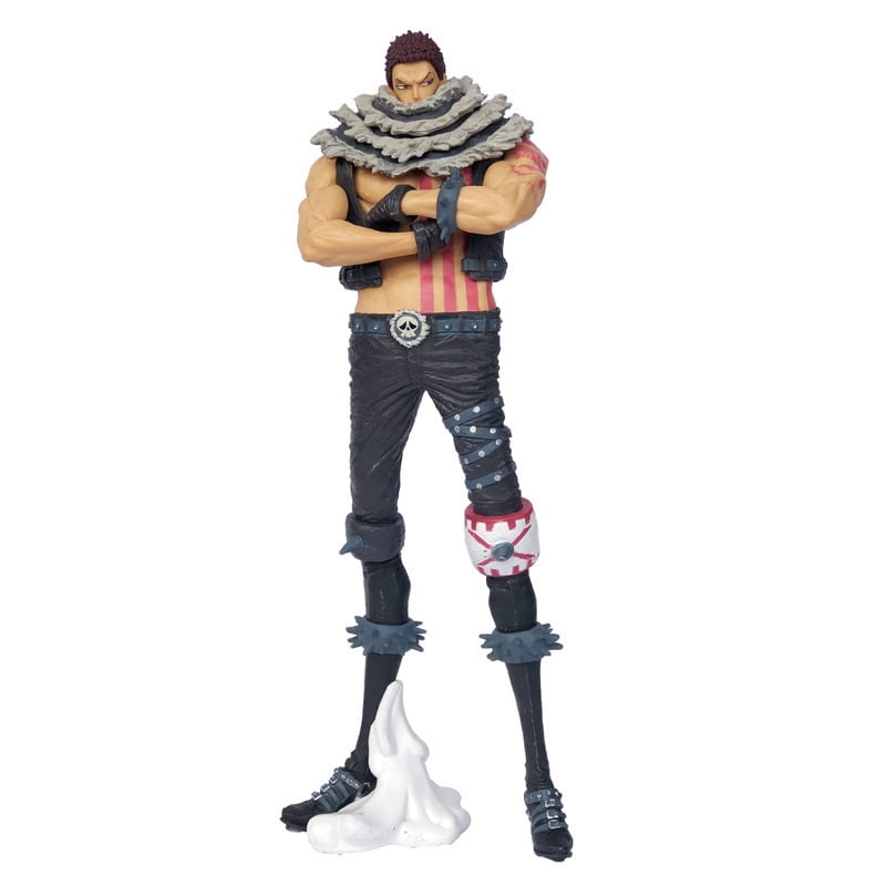 Biczng Charlotte Katakuri Figure Anime Character Models Figurines Collection Toys Decorative 25cm 9.9inch One Piece King Of Artist The Charlotte Katak