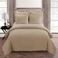 thumbnail image 2 of Your Lifestyle by Donna Sharp Seville Sand Contemporary King Comforter 3 PC Set, 2 of 2