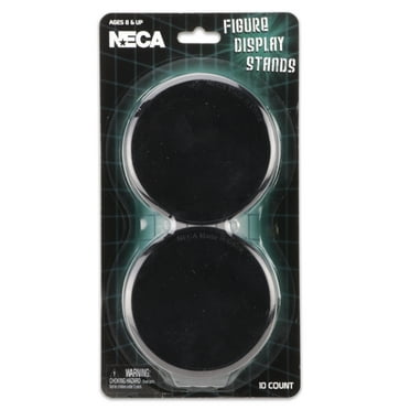NECA - Black Figure Display Stand - Set of 10
