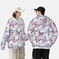 thumbnail image 6 of Easygdp Butterflies in Pastel Lightweight Long Sleeve Sun Shirt Sports long-Sleeved Sun Protective Clothing, Quick Drying Breathable - XX-Large, 6 of 9