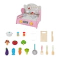 thumbnail image 1 of Juego de cocina para niños, juego de rol realista, juego de simulación, juego de cocina, juguete preescolar Conjunto rosa B, 1 of 9