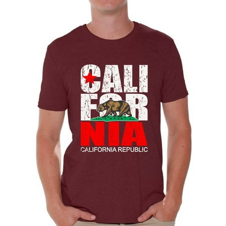 Awkward Styles California Republic Tshirt California Shirts for Men California Bear T Shirt Cali Gifts Cali T-Shirt Gifts from California