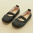 thumbnail image 2 of IROINNID Girl's PU Soft Sole Shoes Shallow Open Princess Square Toe Party Big Flats Shoes, 2 of 5