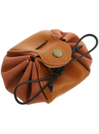 STOBOK Leather Drawstring Pouch, Drawstring Bags Storage Bags with  Drawstring Reusable Jewelry Pouch…See more STOBOK Leather Drawstring Pouch