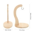 thumbnail image 2 of IDEANATEGRATE 1Set Banana Hanger Hook Rustic Style Fruit Storage for Living Room Home Use, 2 of 8