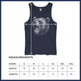 thumbnail image 7 of Roaring Grizzly Bear Tank Top Wild Animal Fierce Black and White Nature Wildlife Forest Predator Beast Men's Top, 7 of 7