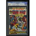 thumbnail image 1 of Iron Man #55 CGC NM 9.4 White Pages 1st Appearance Thanos Drax! Comic Book, 1 of 2
