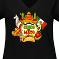 thumbnail image 4 of Inktastic Cinco De Mayo Party Women's Plus Size V-Neck T-Shirt, 4 of 5