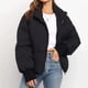 thumbnail image 5 of Abrigos de invierno para mujer, cárdigan de cuello alto sólido a la moda, chaqueta de plumón, abrigo acolchado Odeerbi ODB-3, 5 of 9