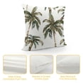 thumbnail image 4 of Acheng Palm Leaves with Lush Branches and Leaves Tropical Jungle Palm Leaves Plush Pillowcase 1 Piece White, 4 of 5