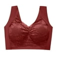 thumbnail image 3 of Weiqiqre Sports Bras for Women Wireless Comfort Soft Support Daily Bralette Back Smoothing Daily Bra, 3 of 4