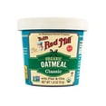 thumbnail image 2 of Bob's Red Mill Organic Gluten Free Oatmeal Cup, Classic with Flax/Chia, 1.8 Ounce (Pack of 12), Non-GMO, Whole Grain, Kosher, 2 of 3