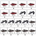 thumbnail image 4 of 1 Paire de Pantoufles pour Homme, Sandales de Massage Antidérapantes, Sandales de Plage, Chaussures d'Intérieur et d'Extérieur, Mode Décontractée, Confortables, Rouges 42, 4 of 6