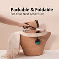 thumbnail image 6 of Wide Brim Hats for Women , Cute Hats for Women , Beach Gifts Stylish Summer Sun Visor Hat for Women UPF 50+ Foldable Ponytail Design Breathable Straw Beach Accessory, 6 of 7