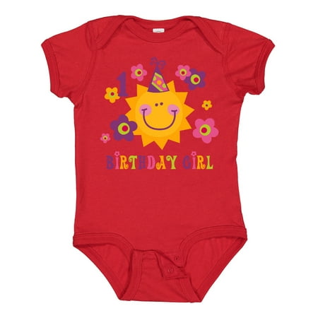 

Inktastic Sun 1st Birthday Gift Baby Girl Bodysuit
