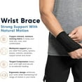 thumbnail image 3 of Wrist Support Splint Arthritis Band Belt Carpal Tunnel Wrist Brace Sprain Prevent Professional Wrist Protector Hand Braces Gym Home Sports Hand Protector, 3 of 9