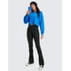 thumbnail image 4 of Leggins CRZ YOGA Butterluxe de cintura alta acampanados negros para mujer, 4 of 6