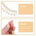 thumbnail image 4 of 2pcs DIY Handbag Pearl Chain DIY Handbag Strap Shoulder Bag Making Strap Replacement, 4 of 8