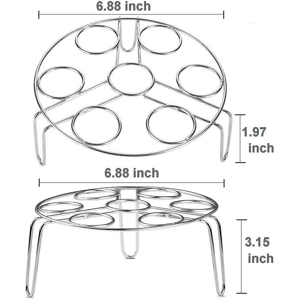 Stainless Steel Egg Rack For Instant Pot Egg Baskets Steamer Rack
