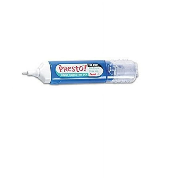 Presto! Multipurpose Correction Pen, 12 ml, White, Sold as Pack of 6