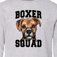 thumbnail image 4 of Inktastic Dog Boxer Squad Long Sleeve Youth T-Shirt, 4 of 5