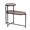 Walnut Brown, variant on Tcbosik Small Side Table, 2 Tier End Table with Tray Top, Accent Table with Metal Frame for Bedroom, Living Room, Easy Assembly, Black