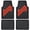 Red, variant on FLORICH 4-Piece Heavy Duty Car Floor Mats, Deep Dish Waterproof Car Mats All Weather, Universal Trim-to Fit Floor Mats for Car SUV Truck Van, Pink