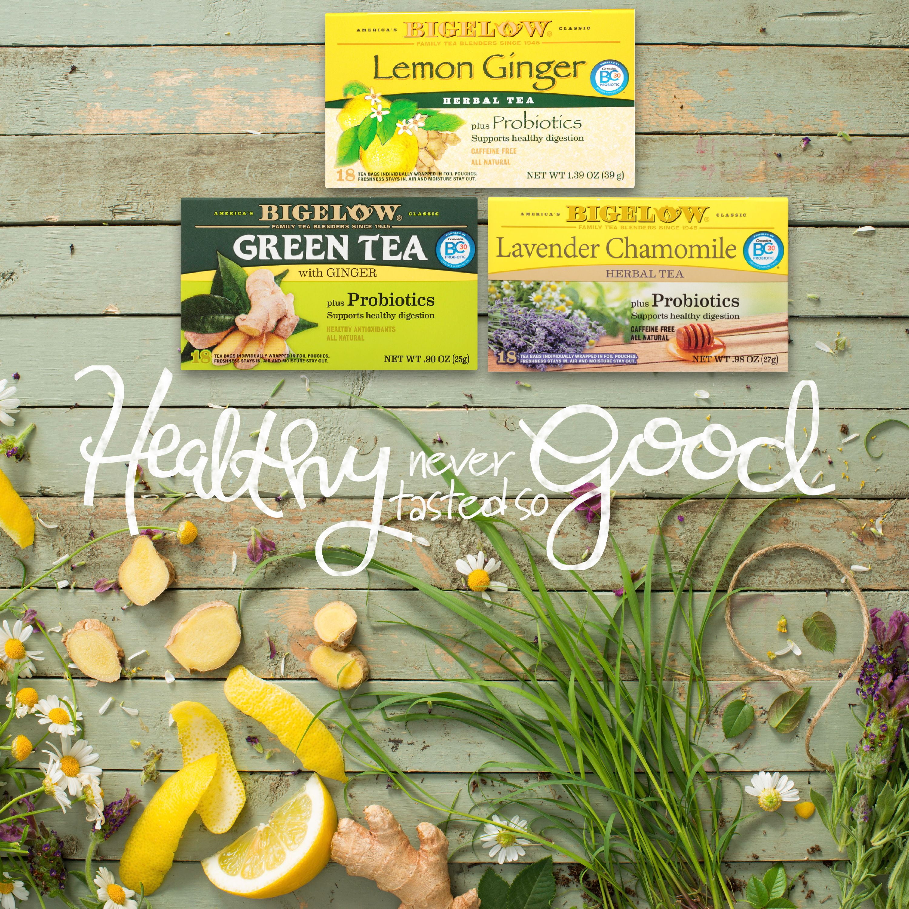 Bigelow Tea plus Probiotics Collection