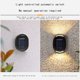 thumbnail image 4 of Xihbxyly Luces de Valla para Exterior, Lámparas de Pared Led Solares, Resistencia Al Agua Ip65, Encendido Automático Del Anochecer Al Amanecer, Fácil Instalación, Juego de 4, Iluminación para Jardín,, 4 of 7
