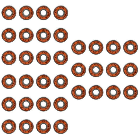 MLINS 36 pcs  High Speeds Skateboard Scooter Inline Bearings Skate Board Accessories