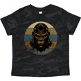 thumbnail image 3 of Inktastic Funny Gorilla Retro Sunset Boys Toddler T-Shirt, 3 of 5