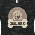 thumbnail image 4 of Inktastic I Love My Chihuahua Dog Women's T-Shirt, 4 of 5