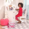 thumbnail image 3 of KidKraft Kid/Children Study Desk with Drawers & Chair Set - White | 26704, 3 of 6