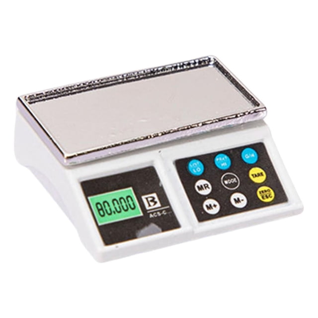 Báscula Electrónica de Verduras en Miniatura Perfecl 1:12