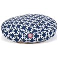 thumbnail image 1 of MajesticPet 788995506317 Lit pour Animaux Rond 30 Po. Links, Bleu Marine - Petit, 1 of 4