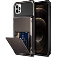 thumbnail image 2 of Funda de teléfono para iPhone 14 Pro 13 Pro 11 12 Pro Max XR X XS Max 7 8 Plus, billetera con 4 ranuras para tarjetas, funda para tarjetero Tan Jianjun unisex, 2 of 2