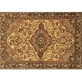 thumbnail image 1 of Ahgly Company Indoor Rectangle Medallion Brown Traditional Area Rugs, 7' x 9', 1 of 4
