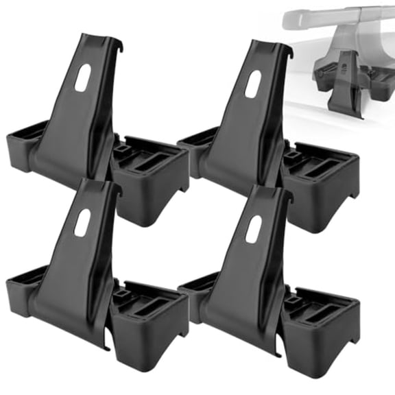Roof Rack System Fit Kits for Thule Roof Rack Foot Packs Compatible with Toyota Prius 5-dr Hatchback Fixing Bare Rooftop Luggage Carrier Crossbar